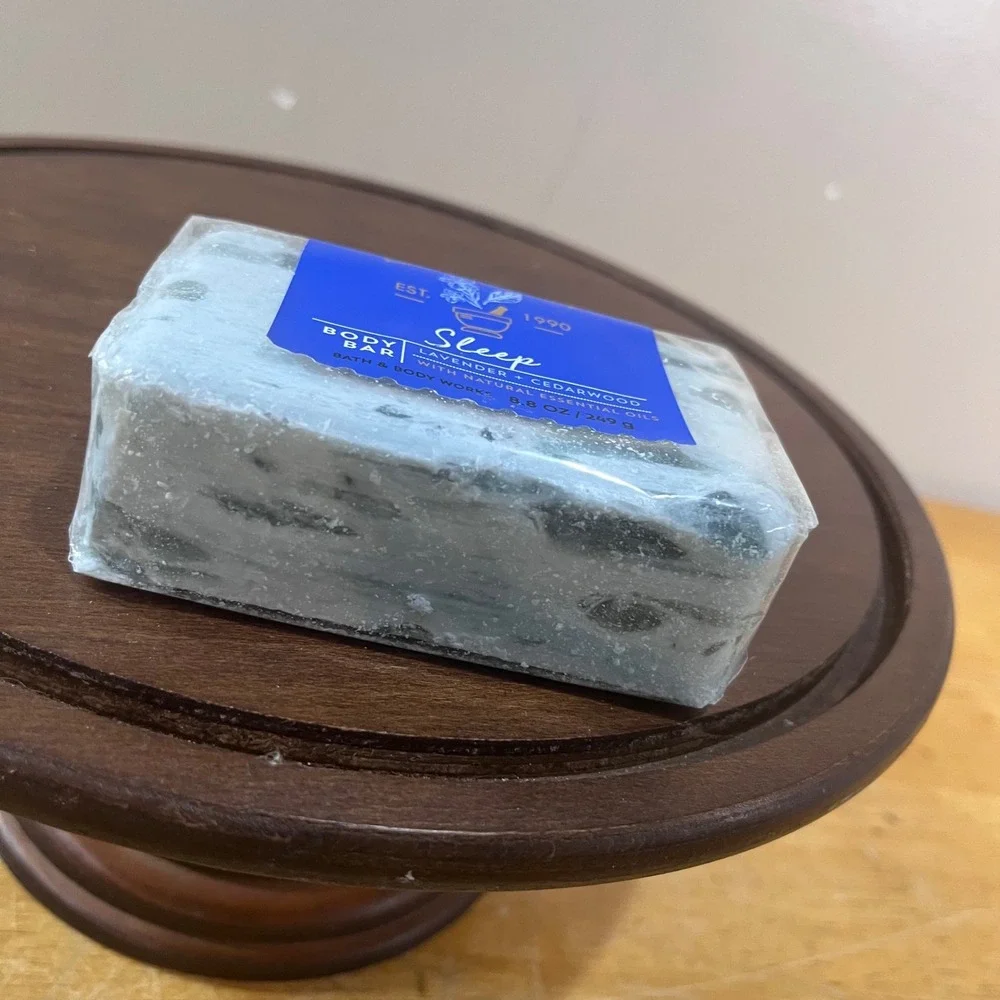 Bath & Body Works Aromatherapy Sleep Lavender Cedarwood Body Bar Soap 8.8oz New